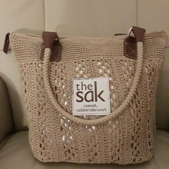 The Sak Handbags - The Sak gold glitter woven bag